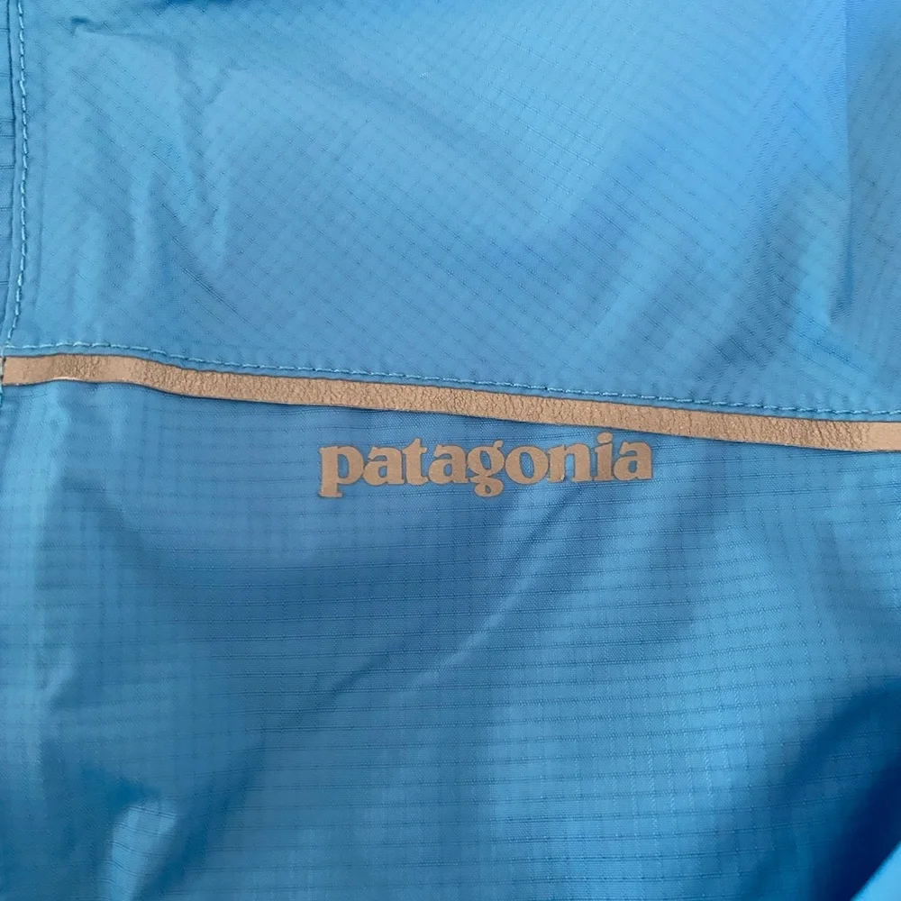 Patagonia h2No Waterproof Girls / Kids Blue Jacket XS 5-6 - Picture 11 of 12